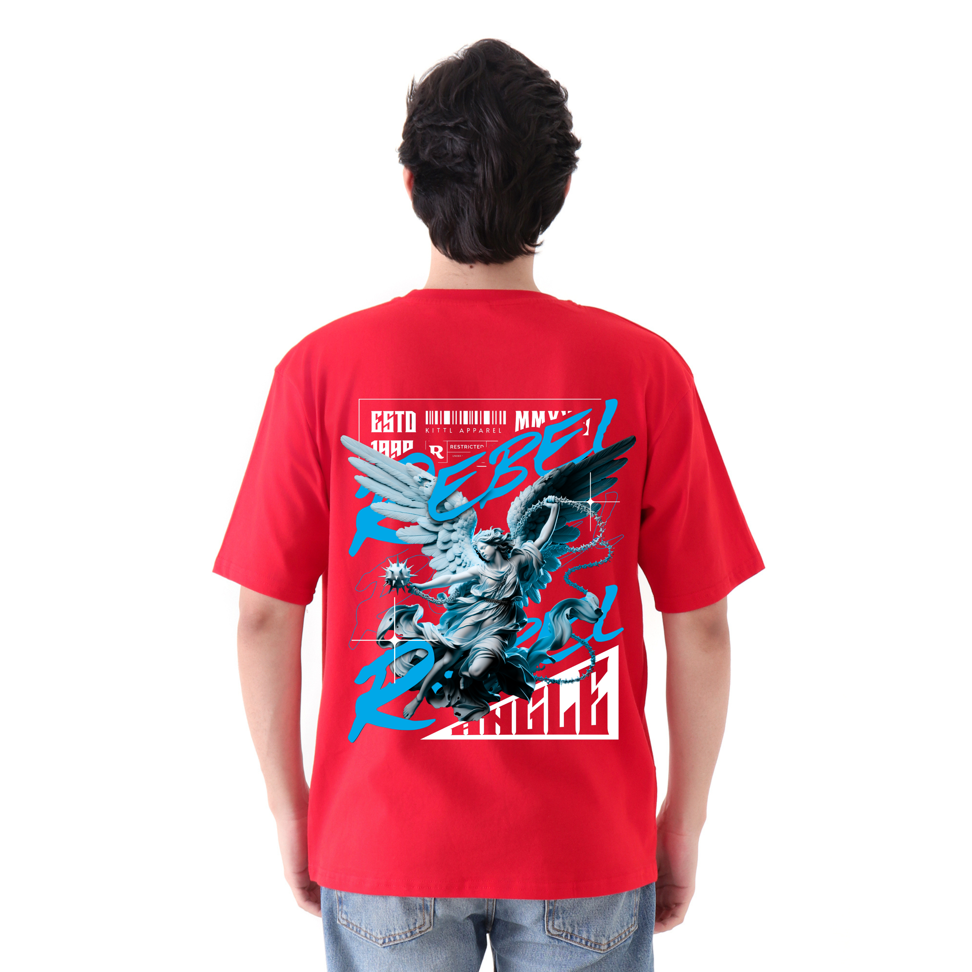 Rebel - Red - Oversized Tee