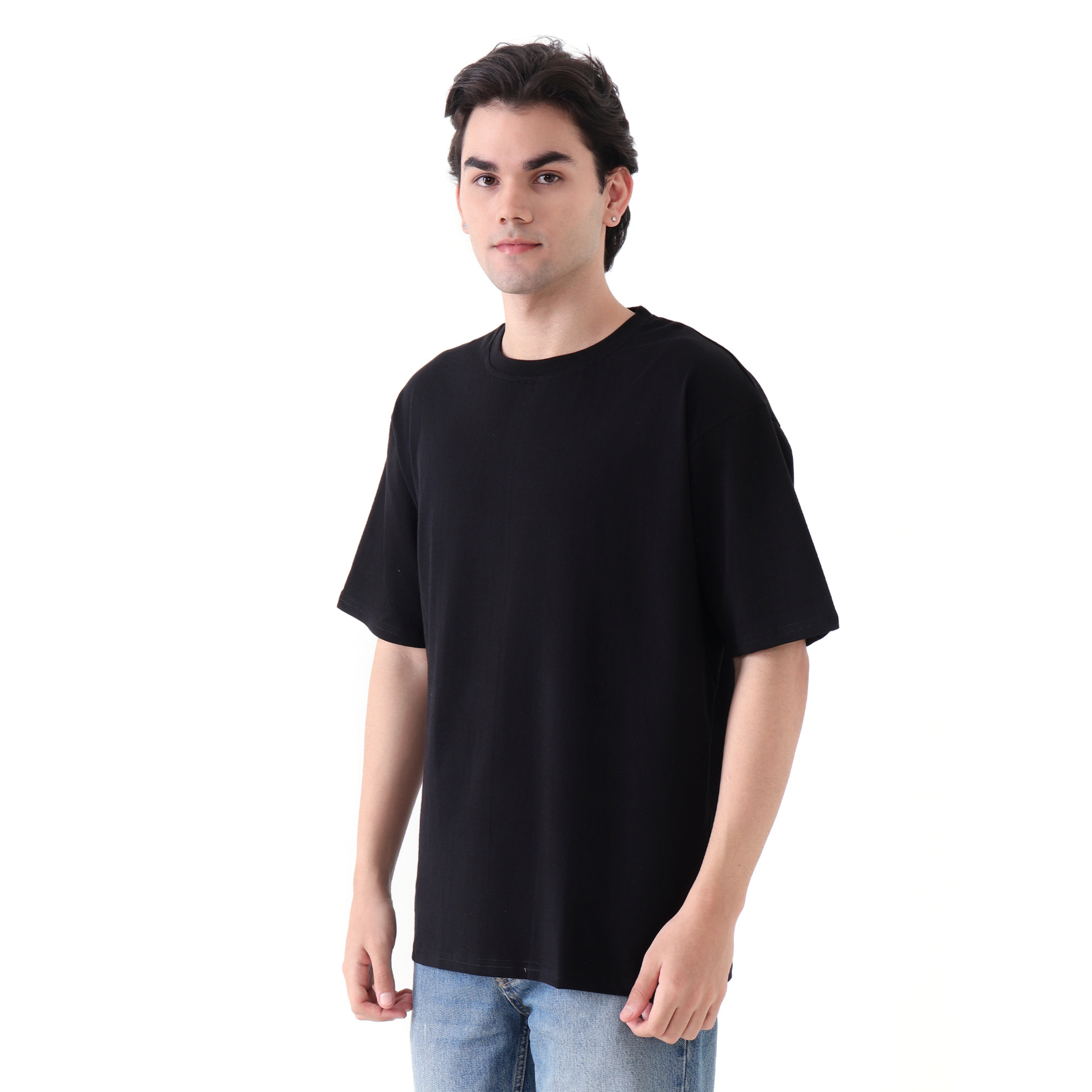Rebel - Black - Oversized Tee