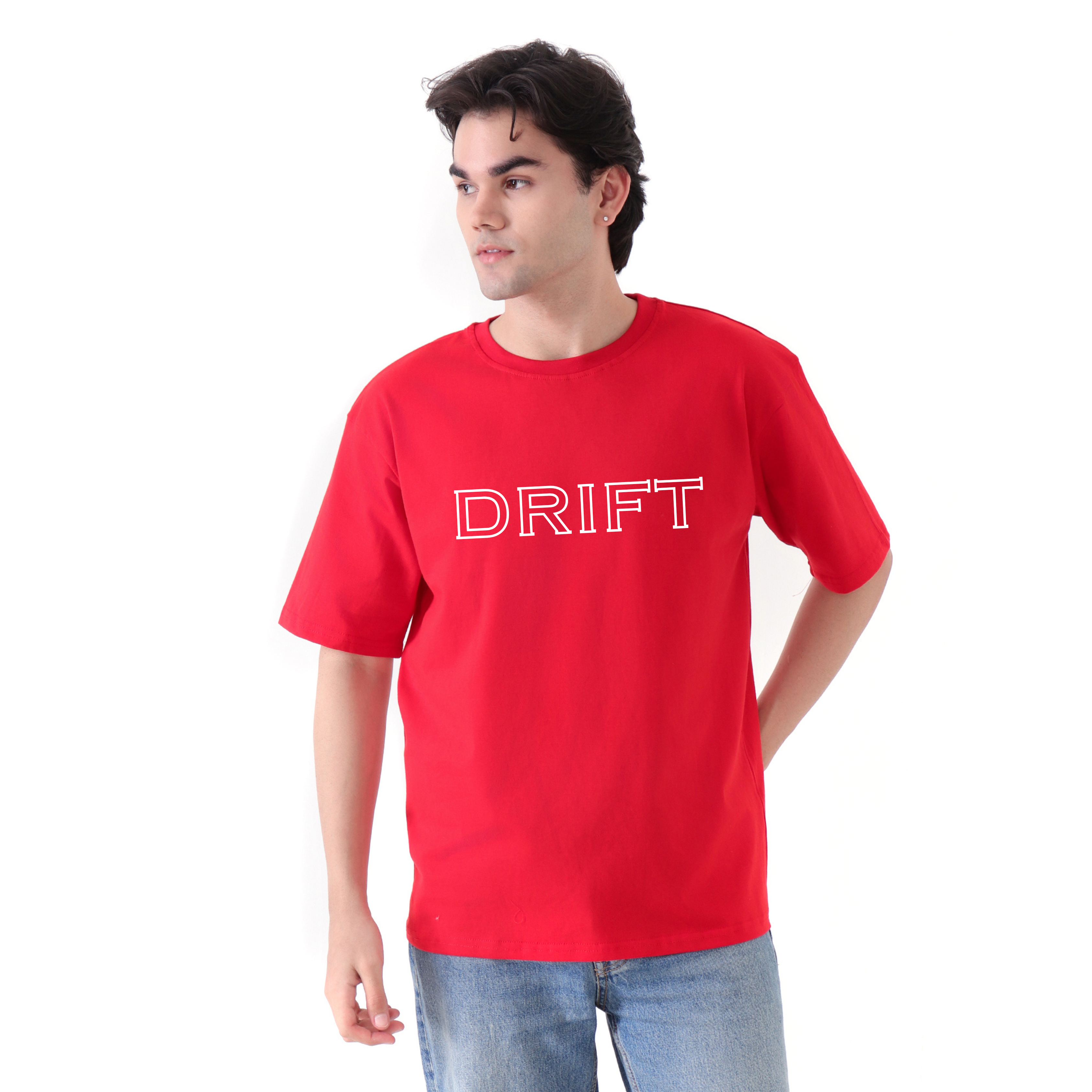Hyper Drift - Red - Oversized Tshirt