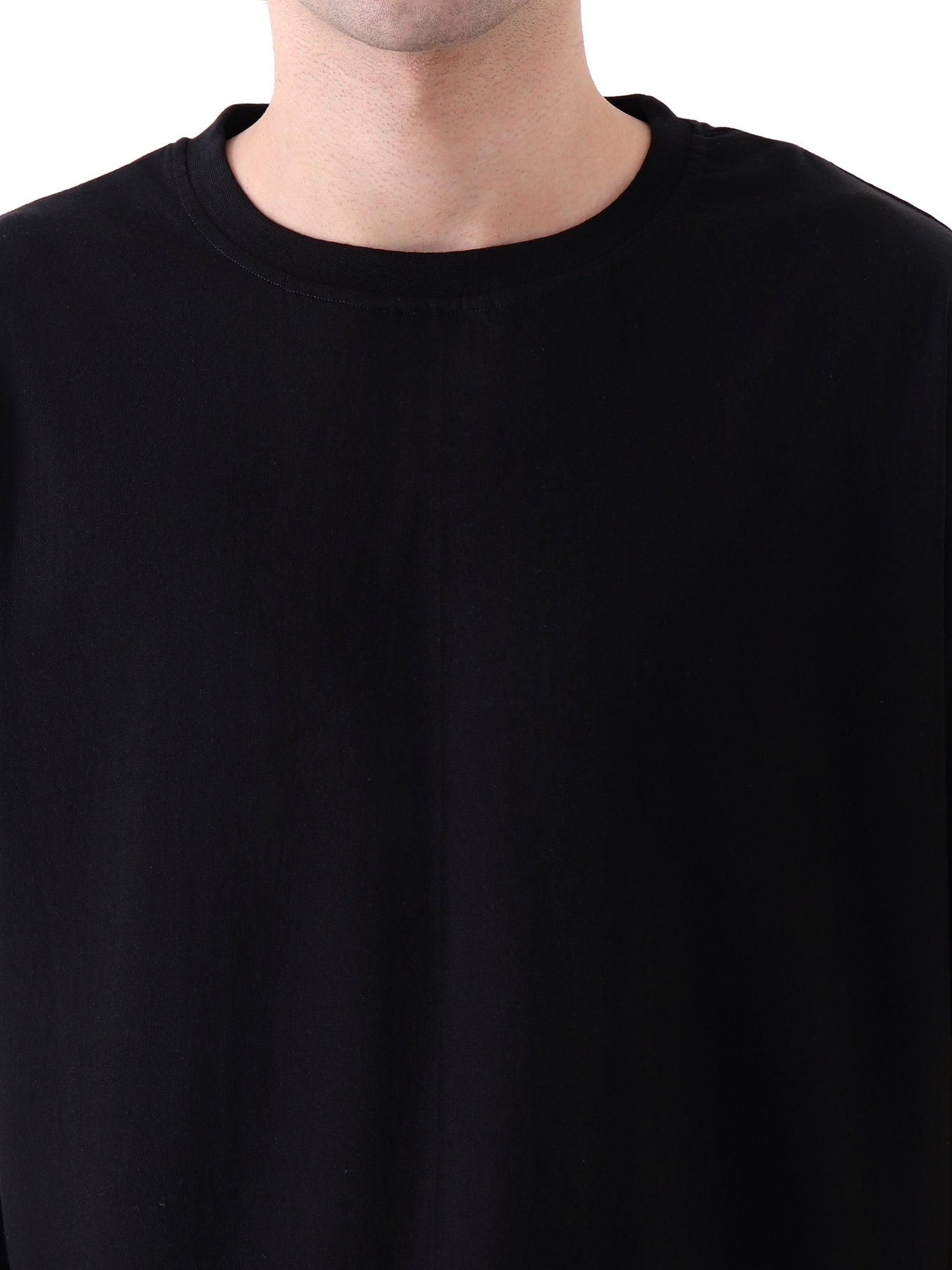 Black oversized T-shirts for mens