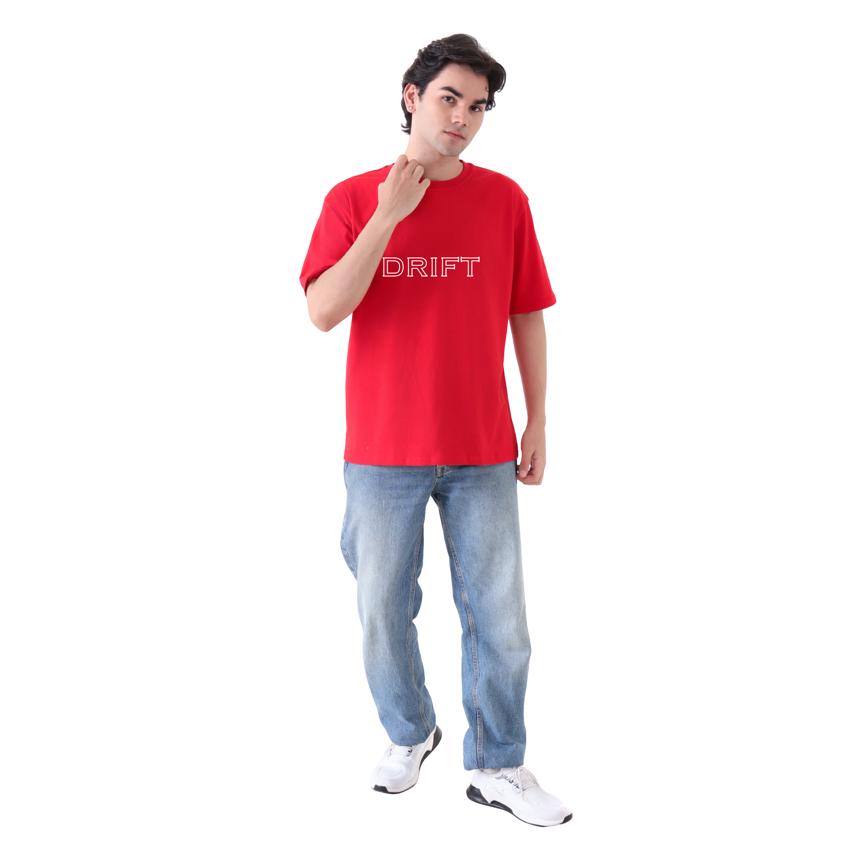 Hyper Drift - Red - Oversized Tshirt