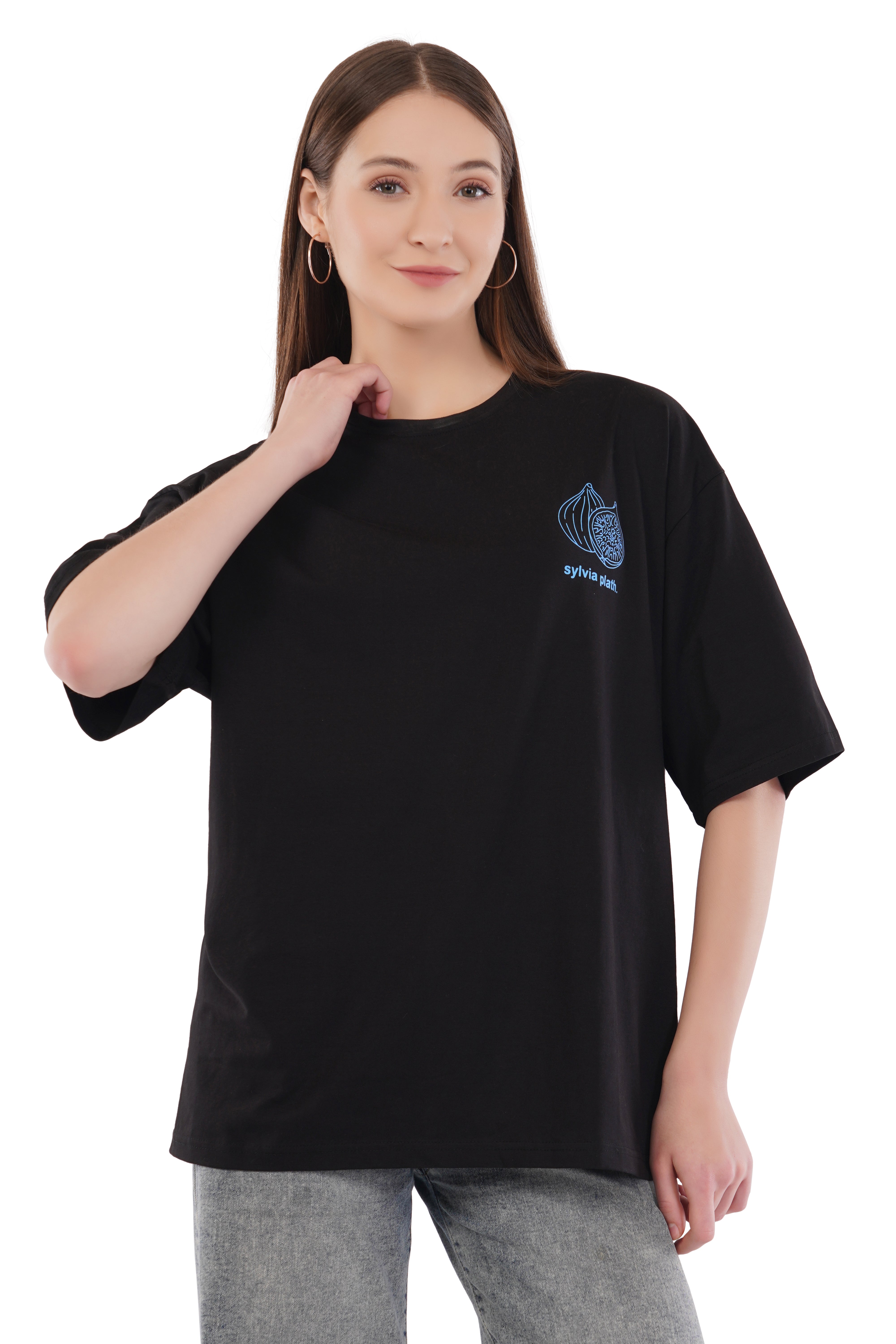 The Bell Jar Oversized T-Shirt (Black)