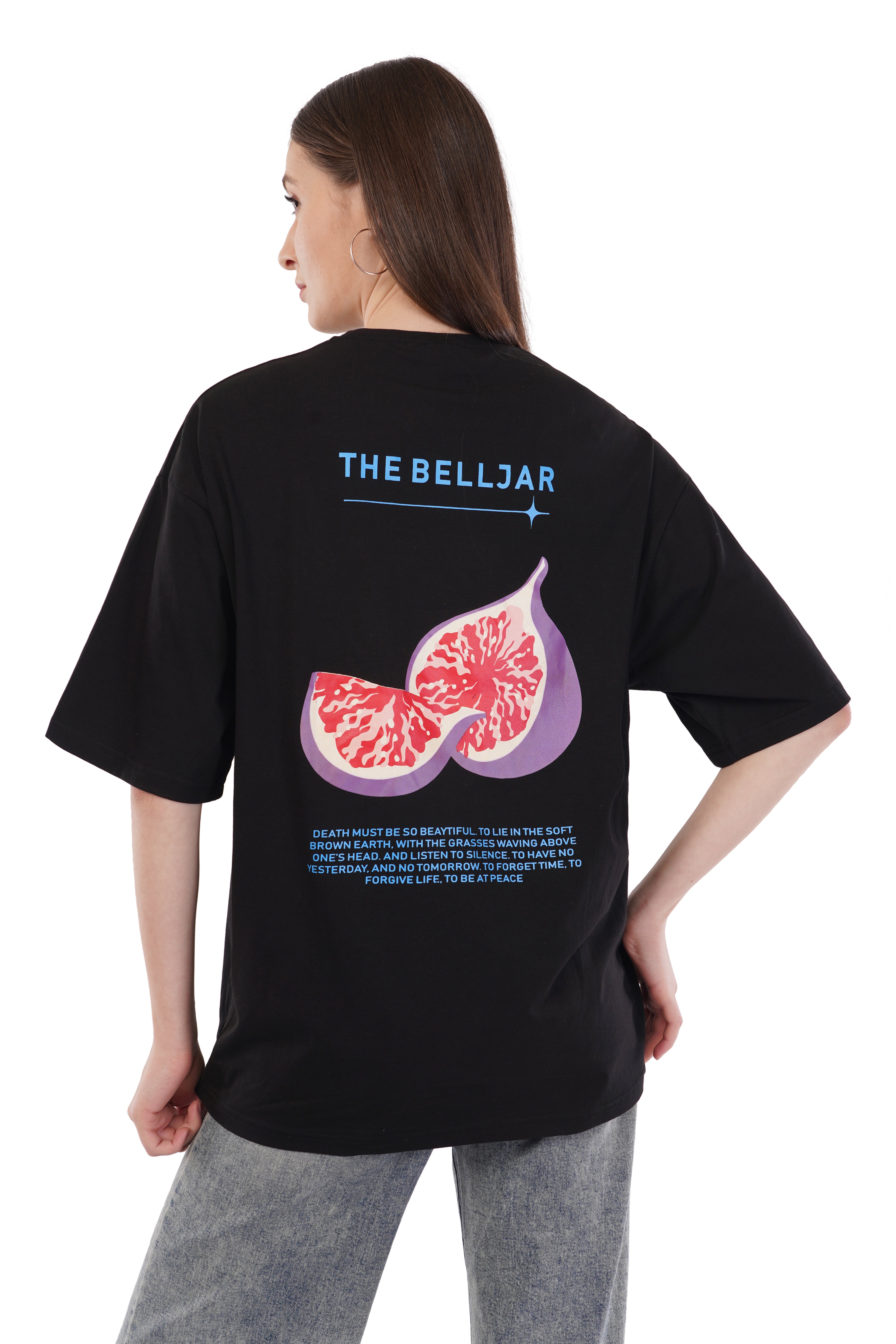 The Bell Jar Oversized T-Shirt (Black)