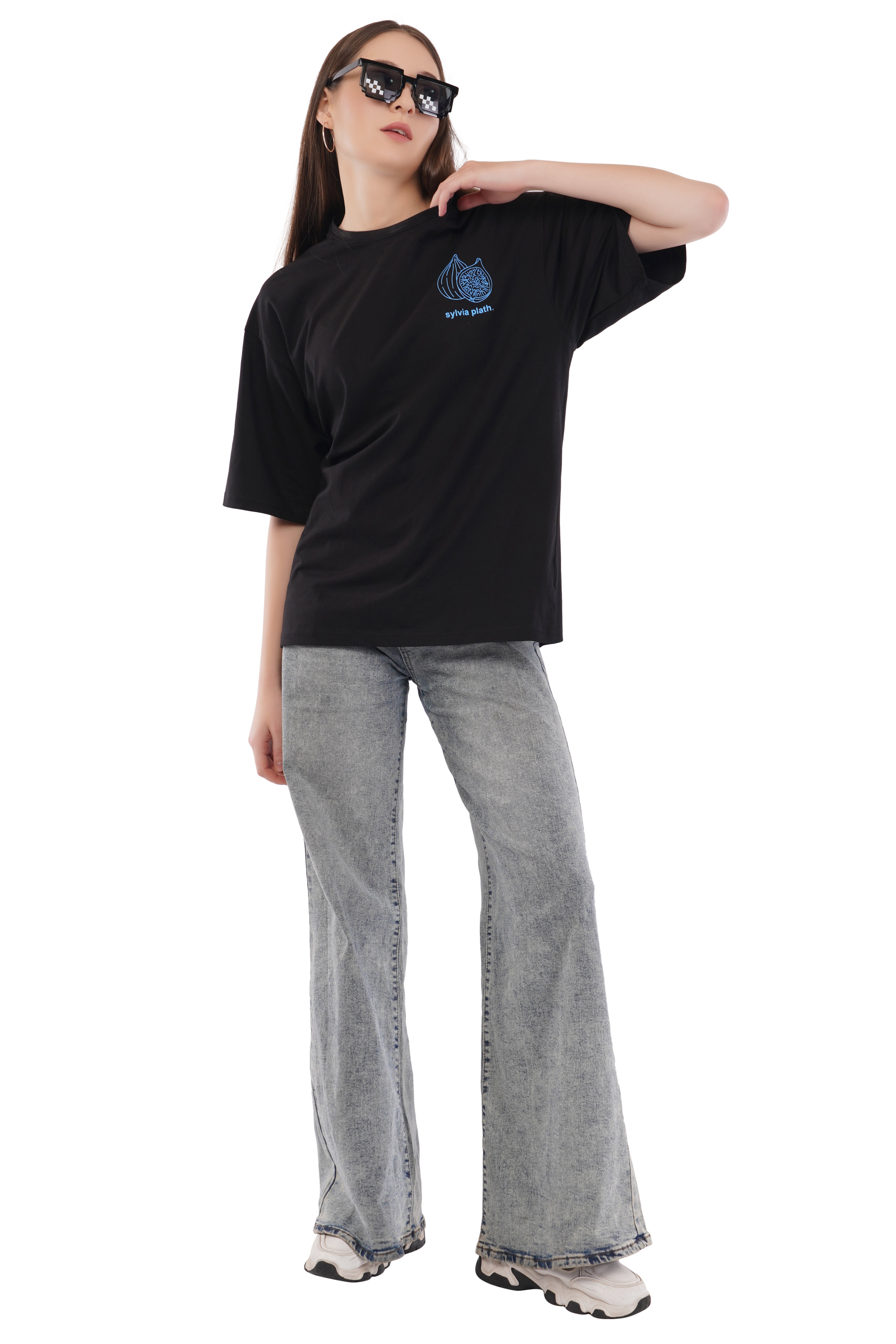 The Bell Jar Oversized T-Shirt (Black)