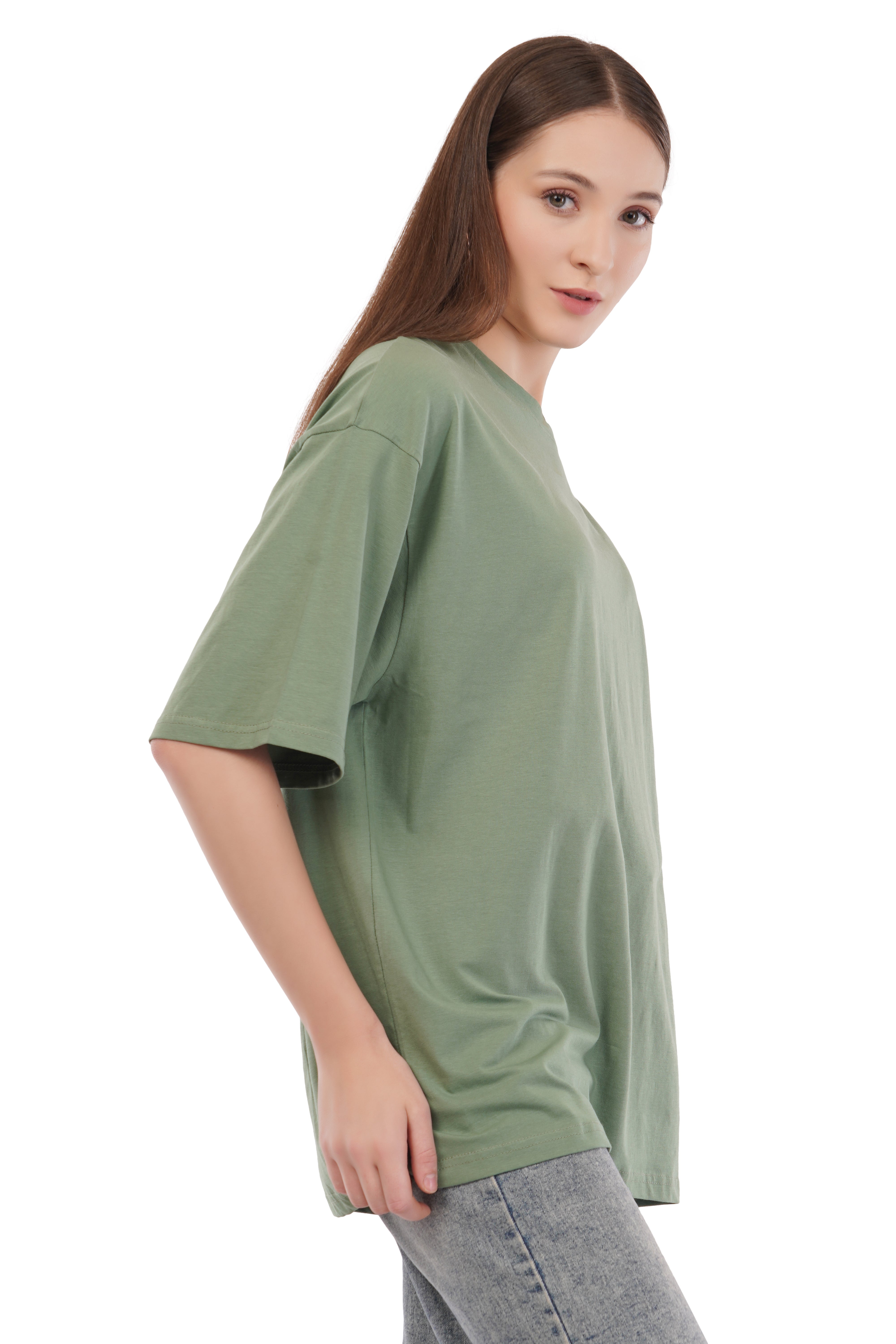 Adulting Oversized T-Shirt (Green)