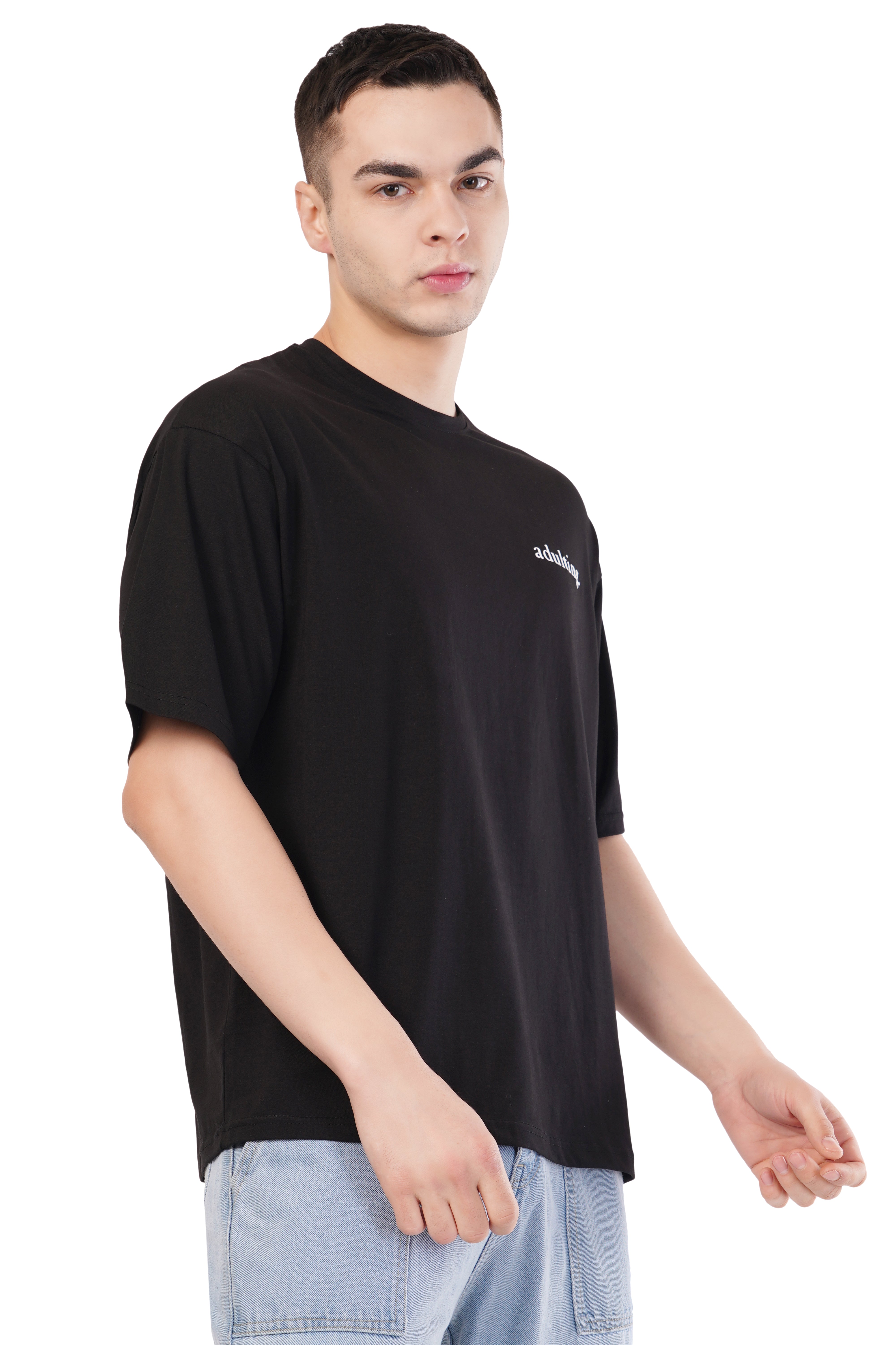 Adulting Oversized T-Shirt (Black)