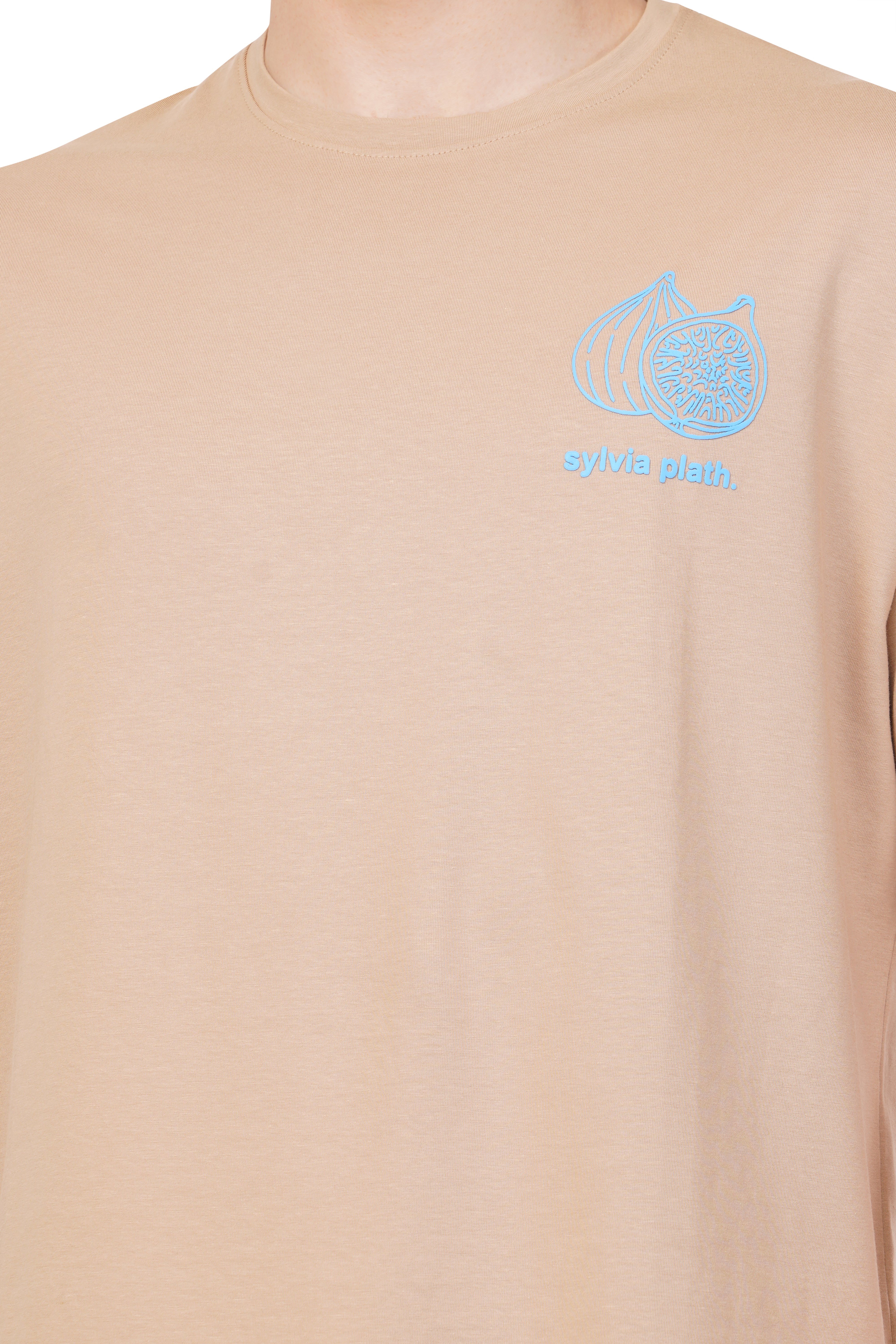 The Bell Jar Oversized T-Shirt (Beige)
