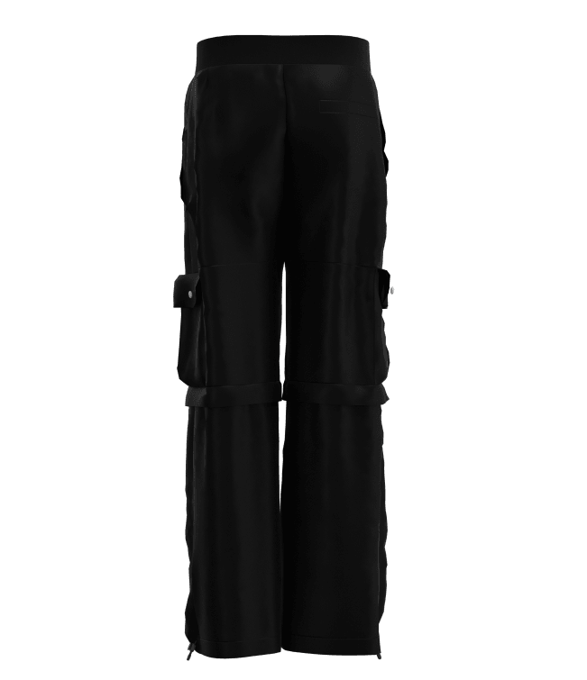 Black cargo pants for men – Stylish and comfortable streetwear.