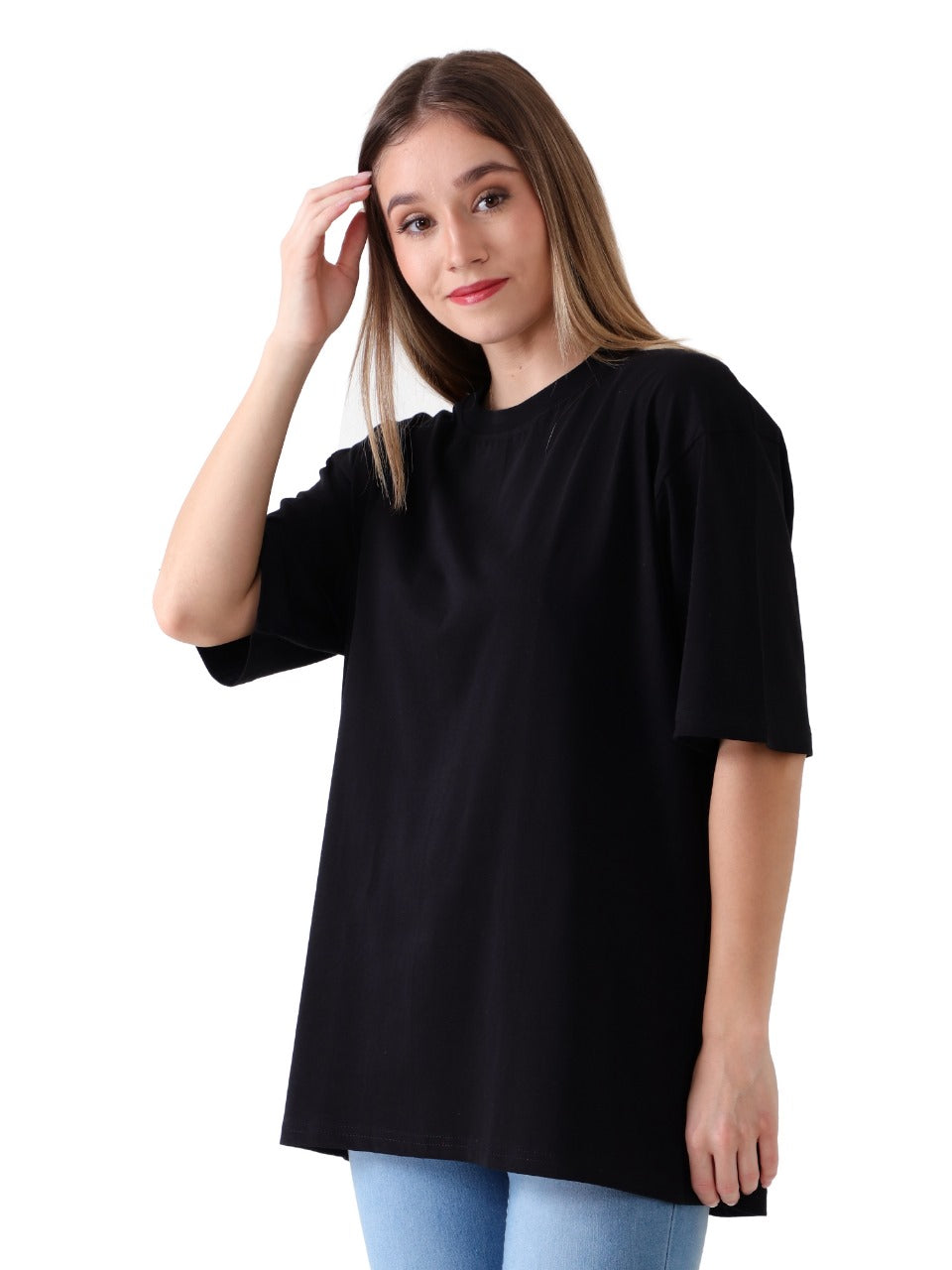 Journey of Life - Black - Oversized Tshirt