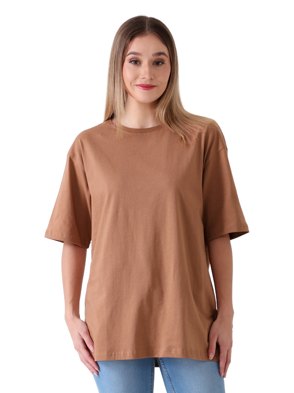I Ran Out of Caffiene - Brown - Oversized Tshirt